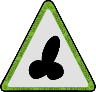 dong warning sign