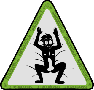 pin-up and nude art warning sign